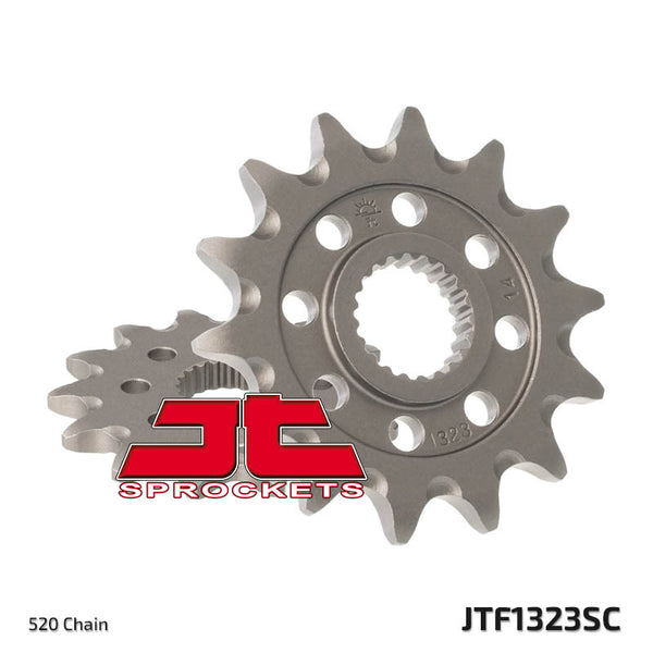 JT SPROCKETS Steel Self-Cleaning Front Sprocket 1323 - 520 JTF1323.14SC