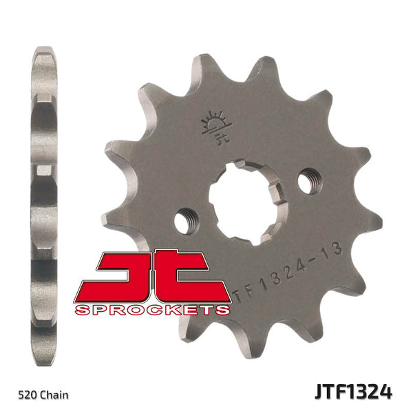 JT SPROCKETS Steel Standard Front Sprocket 1324 - 520 JTF1324.12