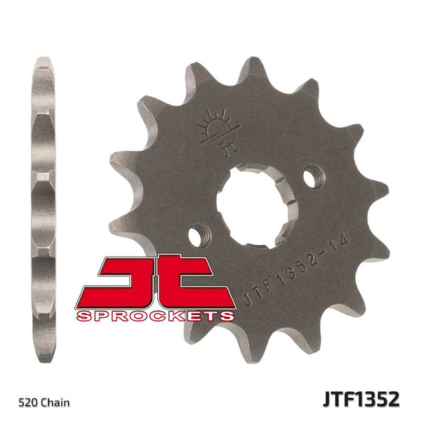 JT SPROCKETS Steel Standard Front Sprocket 1352 - 520 JTF1352.14