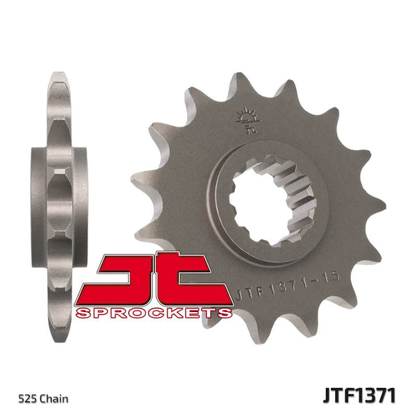 JT SPROCKETS Steel Standard Front Sprocket 1371 - 525 JTF1371.14
