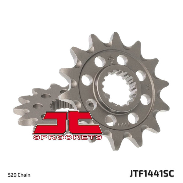 JT SPROCKETS Steel Self-Cleaning Front Sprocket 1441 - 520 JTF1441.13SC