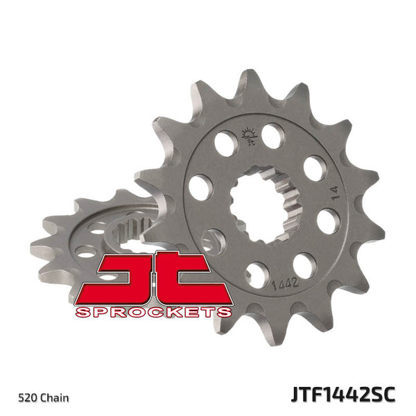 JT SPROCKETS Steel Self-Cleaning Front Sprocket 1442 - 520 JTF1442.13SC