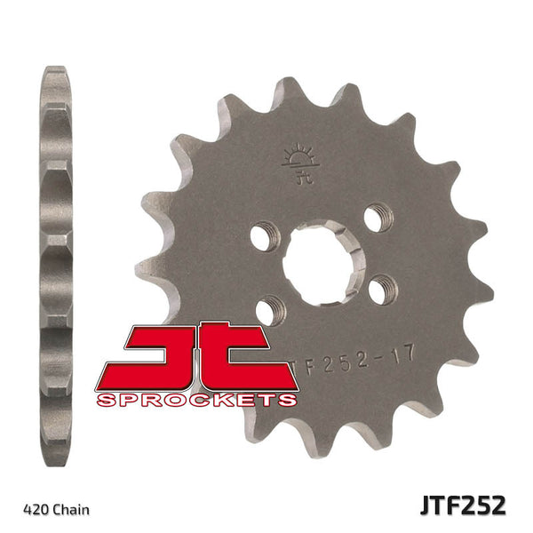 JT Sprock's Steel Standard Front Sprocket 252 - 420 JTF252.14