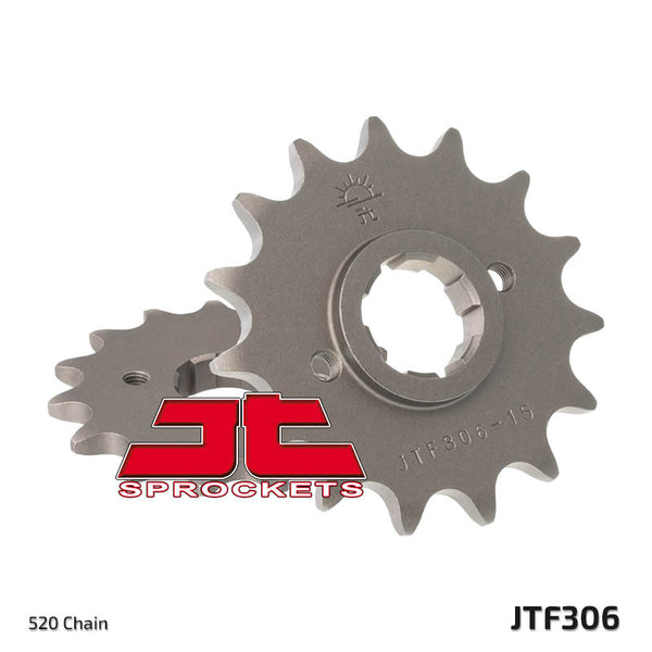 JT SPROCKETS Steel Standard Front Sprocket 306 - 520 JTF306.15