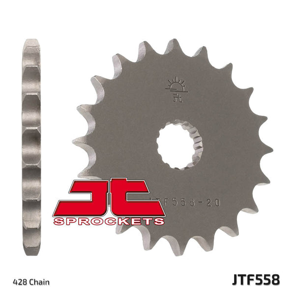 JT Sprock's Steel Standard Front Sprocket 558 - 428 JTF558.15