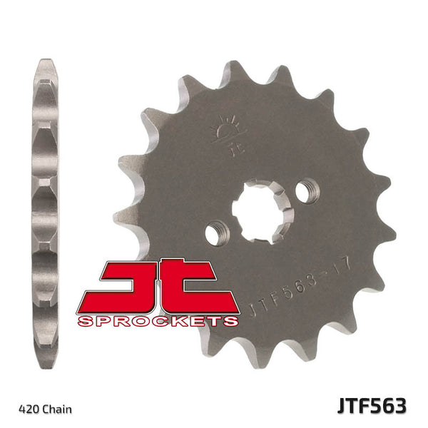 JT SPROCKETS Steel Standard Front Sprocket 563 - 420 JTF563.13