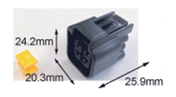 TOURMAX Vattentät Hona-kontakt 090 (FRW) – 4-polig – ETP-60