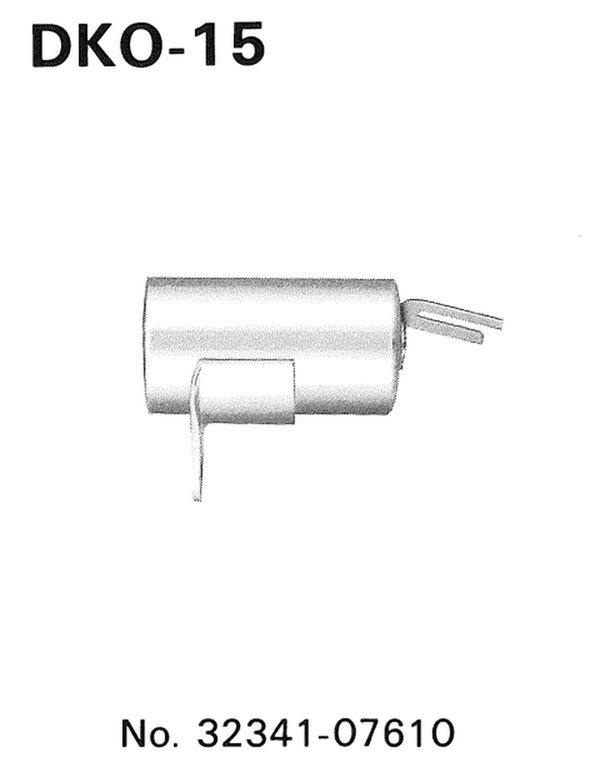 TOURMAX Condenser Kawasaki/Suzuki DKO-15