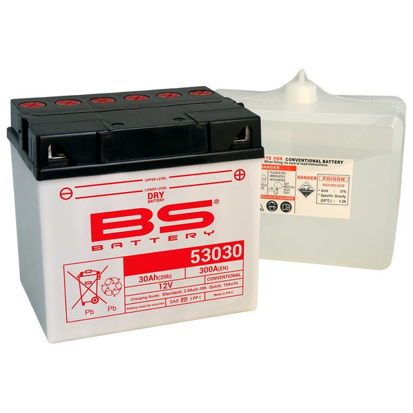 BS Battery High Performance with Acid Pack - 53030 
