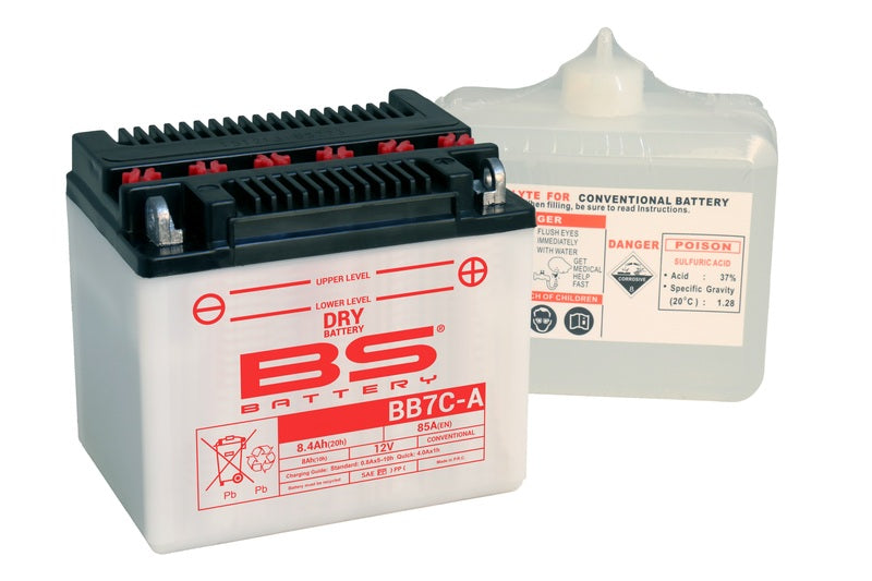 BS Battery High Performance med Syrapack - BB7C-A