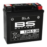 BS BATTERY SLA BATTERY MAINTENANCE FREE FACTORY ACTIVATED - 12N5.5-3B