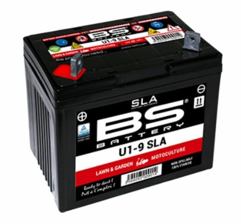 BS Battery SLA Batteri Underhållsfritt Fabrikaktiverat - U1-9