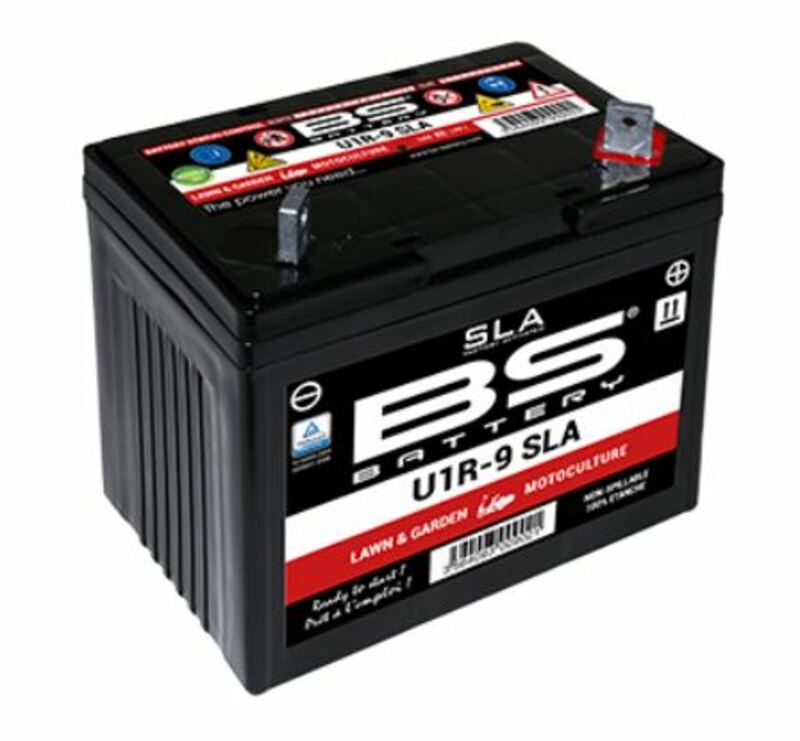 BS BATTERY SLA BATTERY MAINTENANCE FREE FACTORY ACTIVATED - U1R -9