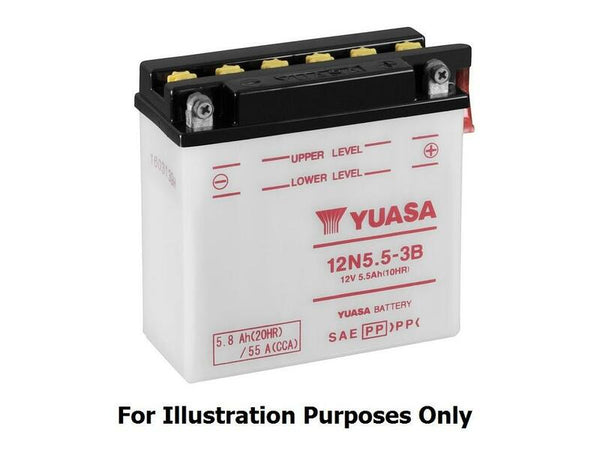 YUASA Konventionellt Batteri utan Syrapaket - 12N14-3A