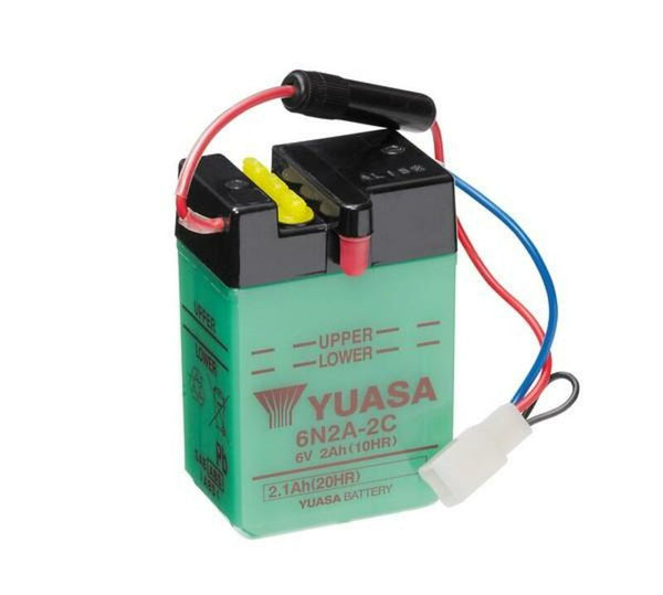 YUASA Konventionellt Batteri utan Syrapaket - 6N2A-2C
