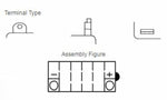 YUASA Konventionellt Batteri utan Syrapaket - YB16L-B