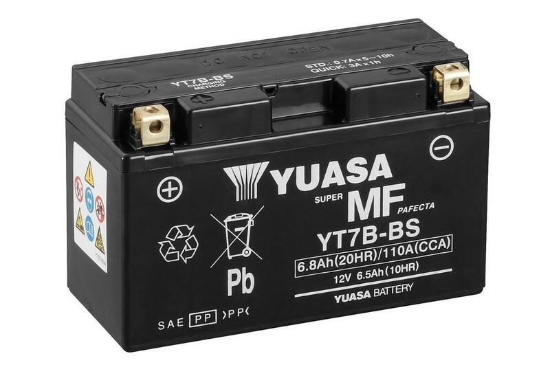 Yuasa Battery Manutenção livre de pacote de ácido - yt7b -b