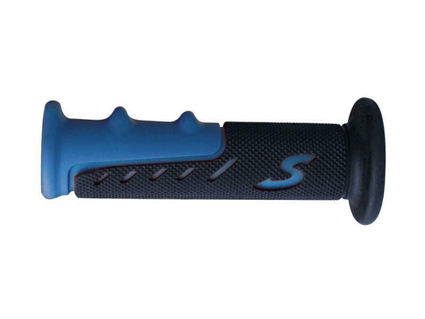 BIHR Street Color Grips ErgonomicL35-658 BLUE