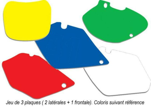 BLACKBIRD Plate Sticker Red Honda CRF250X/HM CRE250F 3123/000009