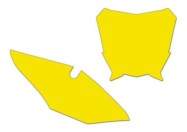 BLACKBIRD Plate Stickers Yellow Honda CRF450R 3141/000004