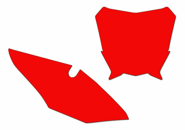 BLACKBIRD Plate Stickers Red Honda CRF450R 3141/000009