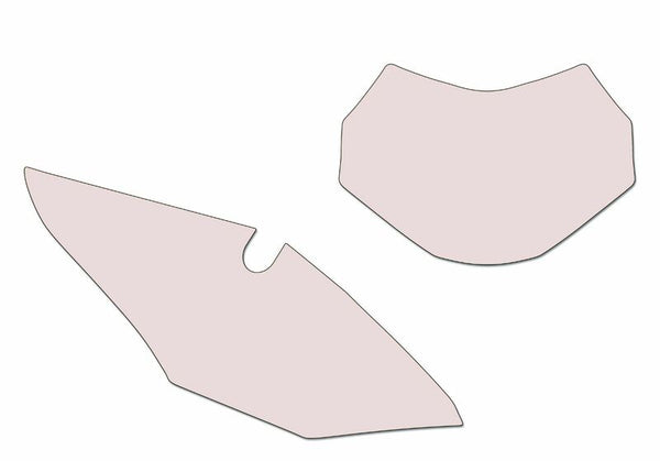 BLACKBIRD Plate Stickers White Honda CRF450RX 3143/000005