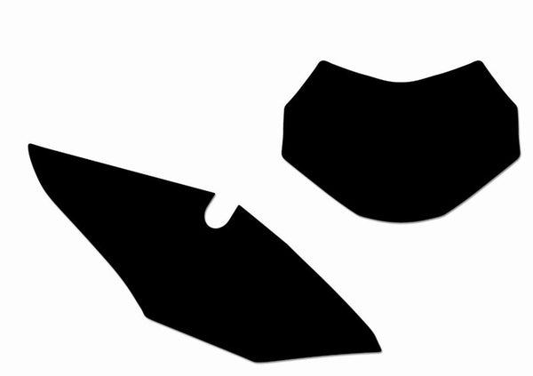 BLACKBIRD Plate Stickers Black Honda CRF450RX 3143/000006