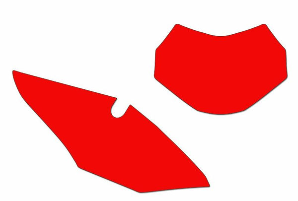 BLACKBIRD Plate Stickers Red Honda CRF450RX 3143/000009