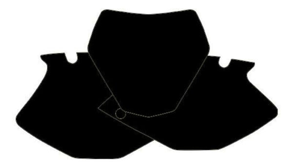 BLACKBIRD Plate Stickers Black 3220/000006