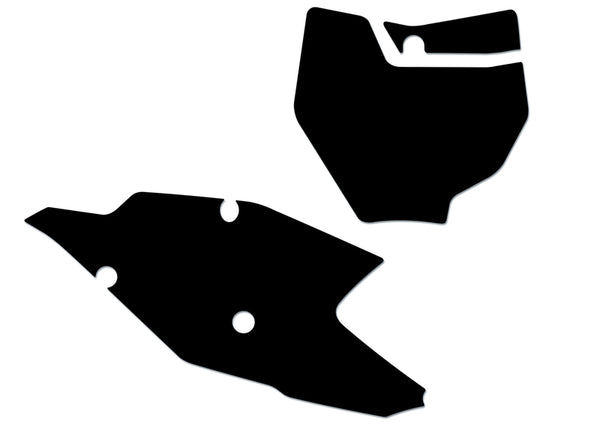 BLACKBIRD Number Plate Black KTM SX/SX-F 3528/000006
