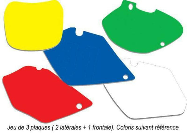 BLACKBIRD Plate Stickers Green KTM EXC 3529/000008