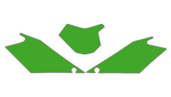 BLACKBIRD Plate Stickers Green Gas Gas EC 3905/000008