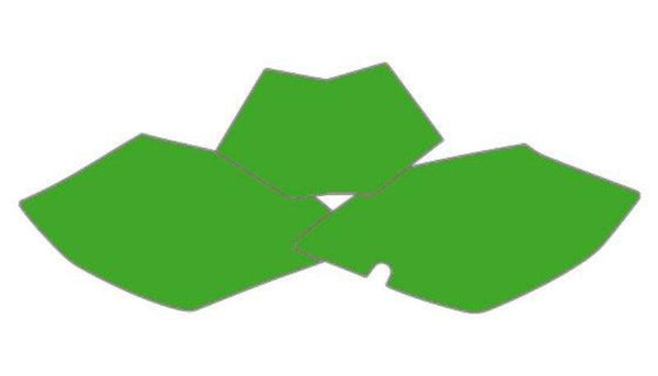 BLACKBIRD Plate Stickers Green Beta RR 3B02/000008