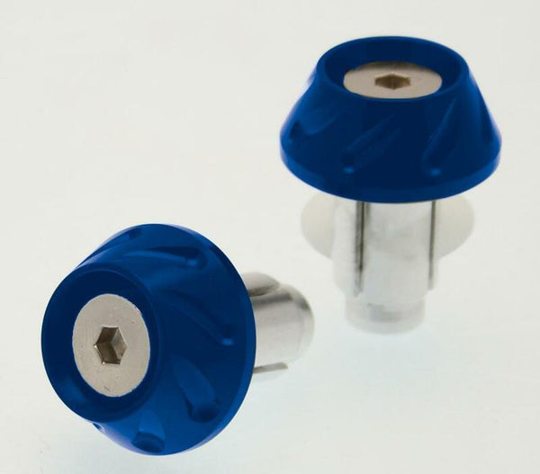 BIHR Next Bar Ends Ø14-17mm BlueBE001B