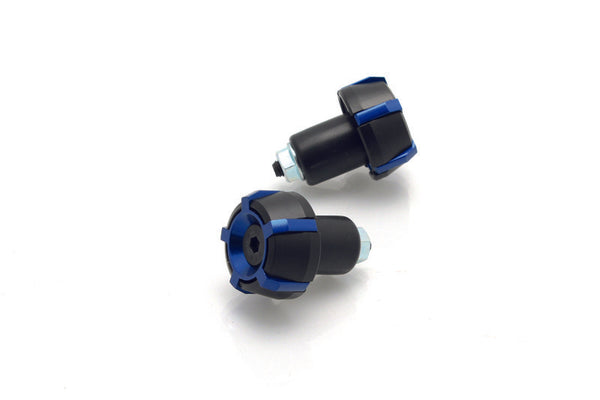V PARTS Spark Ø18mm Bar Ends Black/Blue CX799B052B