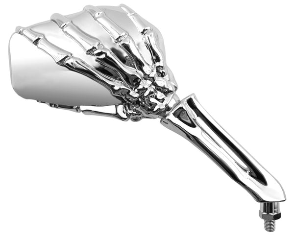 V PARTS Skeleton Right Mirror Universal M10 - Chrome (1pc) E569D