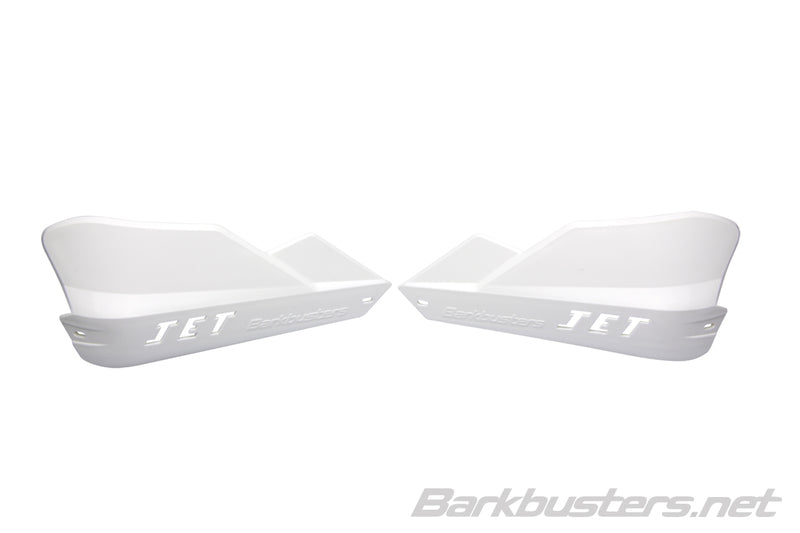 BARKBUSTERS Jet Plastic Guards Only White JET-003-00-WH