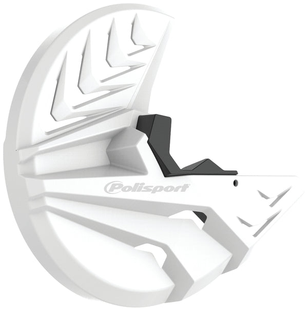 POLISPORT Front Disc Cover White / Black 8155300002