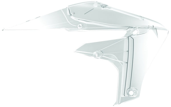 Police Port Radiator Cover Clear Yamaha YZ250F/450F 8415100005