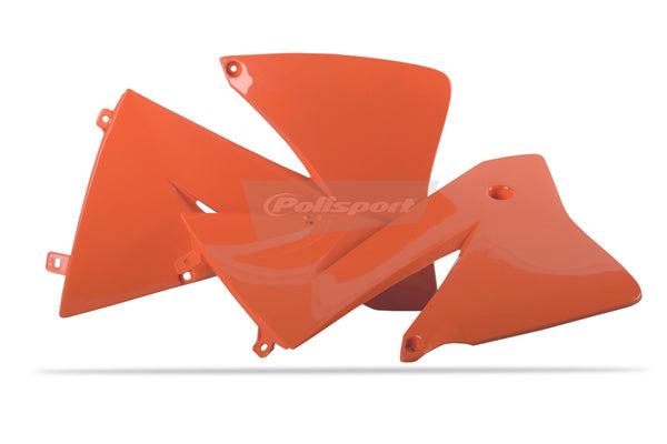 POLISPORT Radiator Covers Orange KTM 8422000003