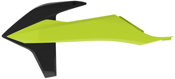 POLISPORT Radiator Covers Black/Neon Yellow KTM SX/SX-F 8422100005