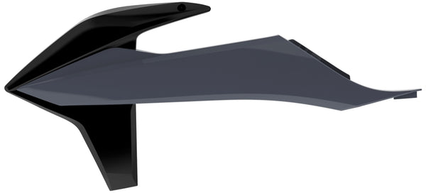 POLISPORT Radiator Covers Black/Nardo Grey KTM SX/SX-F 8422100008