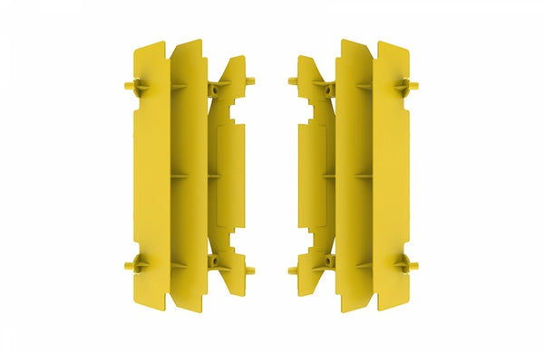 POLISPORT Radiator Louvers Yellow Suzuki 8466100002