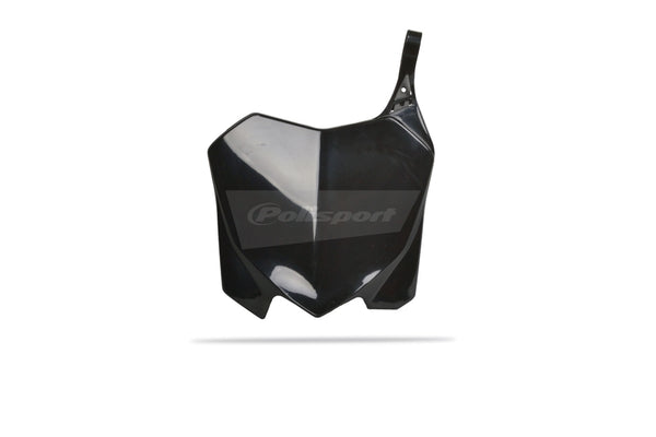 POLISPORT Front Number Plate Black Honda CRF250R/CRF450R 8656700002