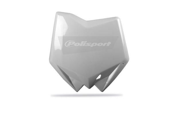 POLISPORT Front Number Plate White Husqvarna 8658200002