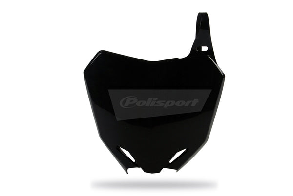 POLISPORT Front Number Plate Black Suzuki RM-Z250/RM-Z450 8659300003