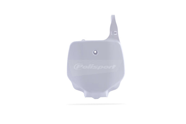 POLISPORT Front Number Plate White Kawasaki KX85/KX100 & Suzuki RM100 8661700007