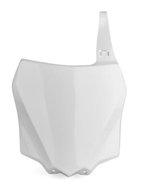 POLISPORT Front Number Plate White Kawasaki KX85/KX100 8662900002