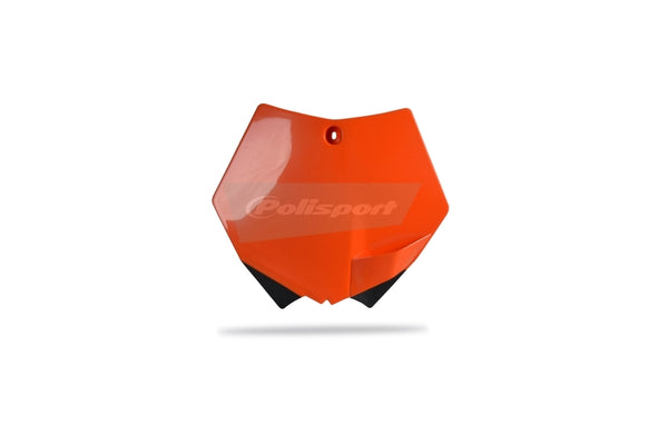 POLISPORT Front Number Plate Orange KTM 8664400001