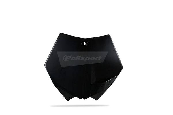 POLISPORT Front Number Plate Black KTM 8664400002